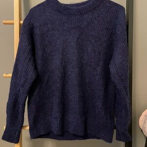 Everlane Alpaca Crew in Navy